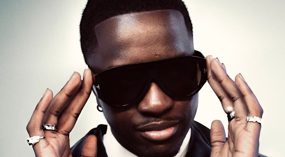 DJ SEBEN in sunglasses and a leather jacket